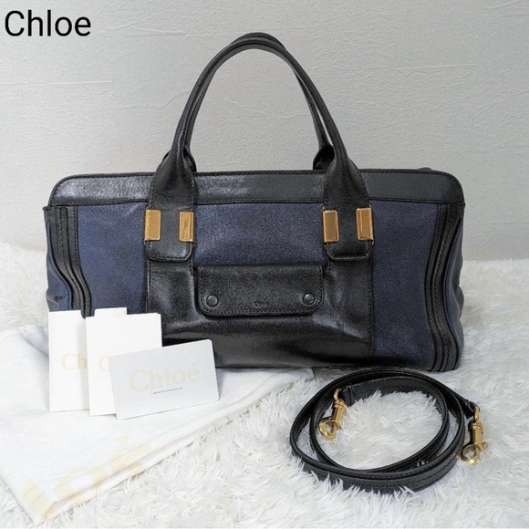 Chloe Handbags - EUC Chloe leather 2way bag